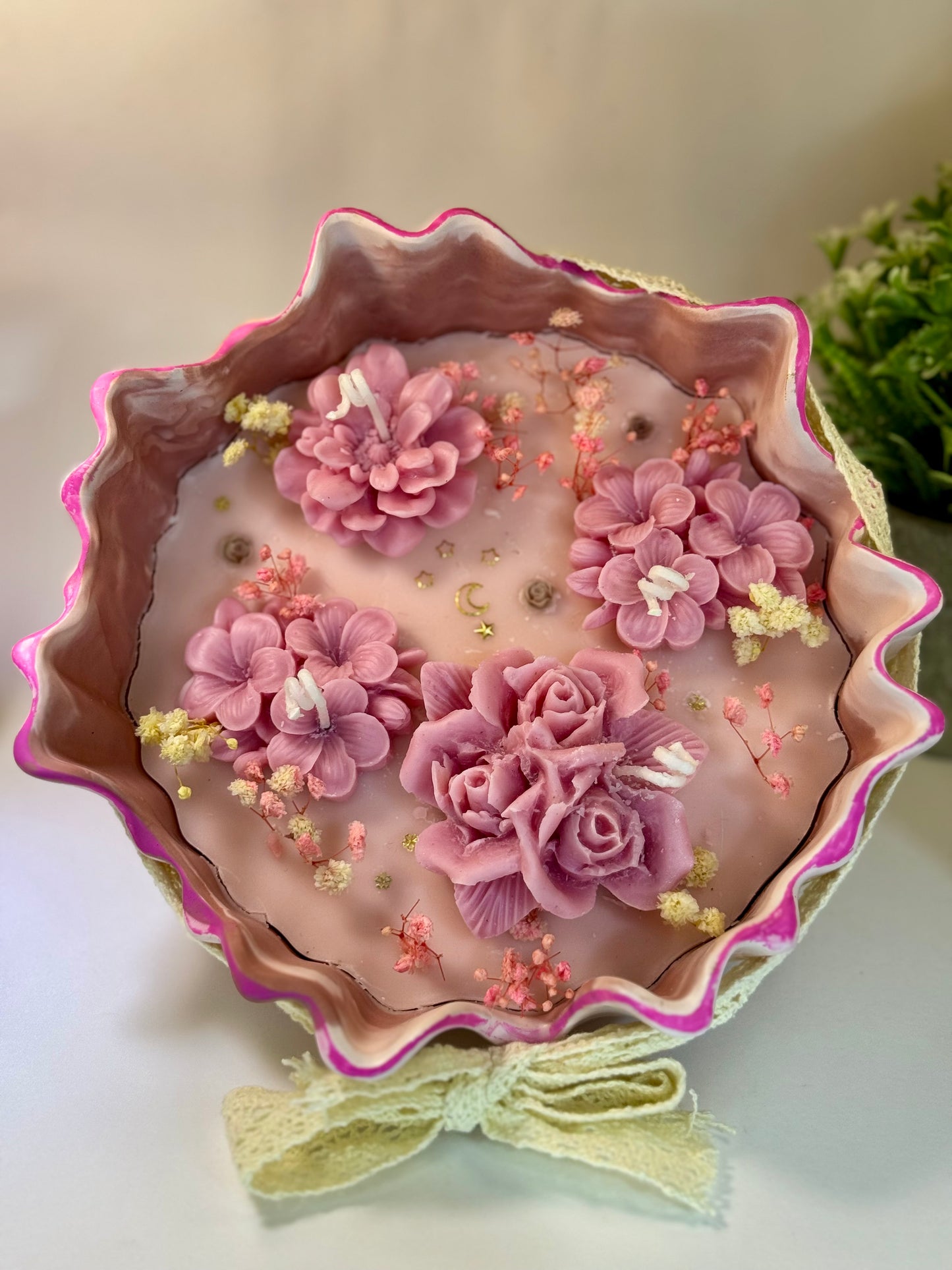 Velón Aromático Cuatro Flores