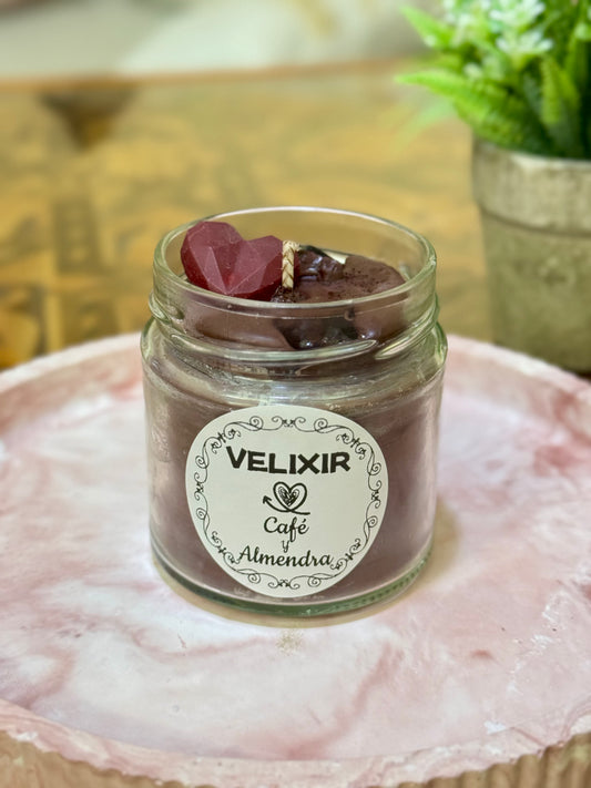 Vela Tarro L / Café y Almendra