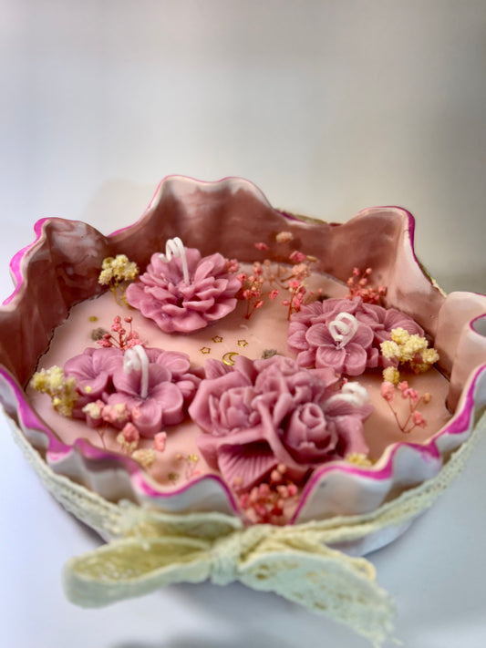 Velón Aromático Cuatro Flores